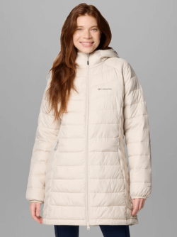 美國 Columbia 女款長版羽絨外套_Shipgo美國代運