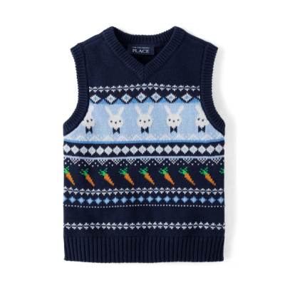 The Children's Place男童毛衣背心_Shipgo美國代運