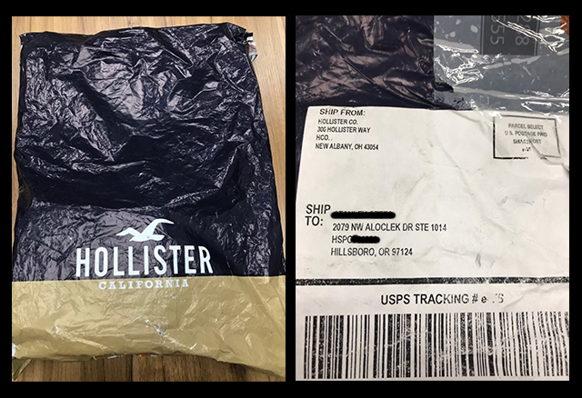 hollister tracking